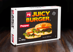 Pepper Beef Patties 2KG, 20 x 100g